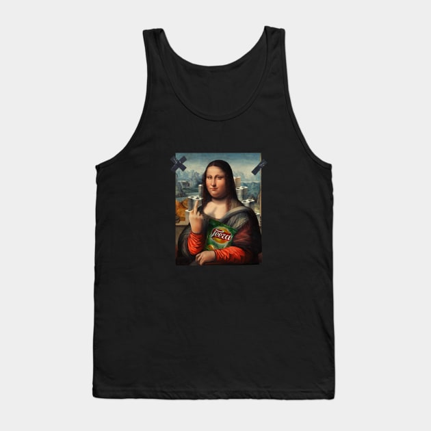 Mona lisa snacs Tank Top by Jeeza